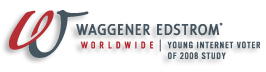 Waggener Edstrom Worldwide Young Internet Voter of 2008 Study